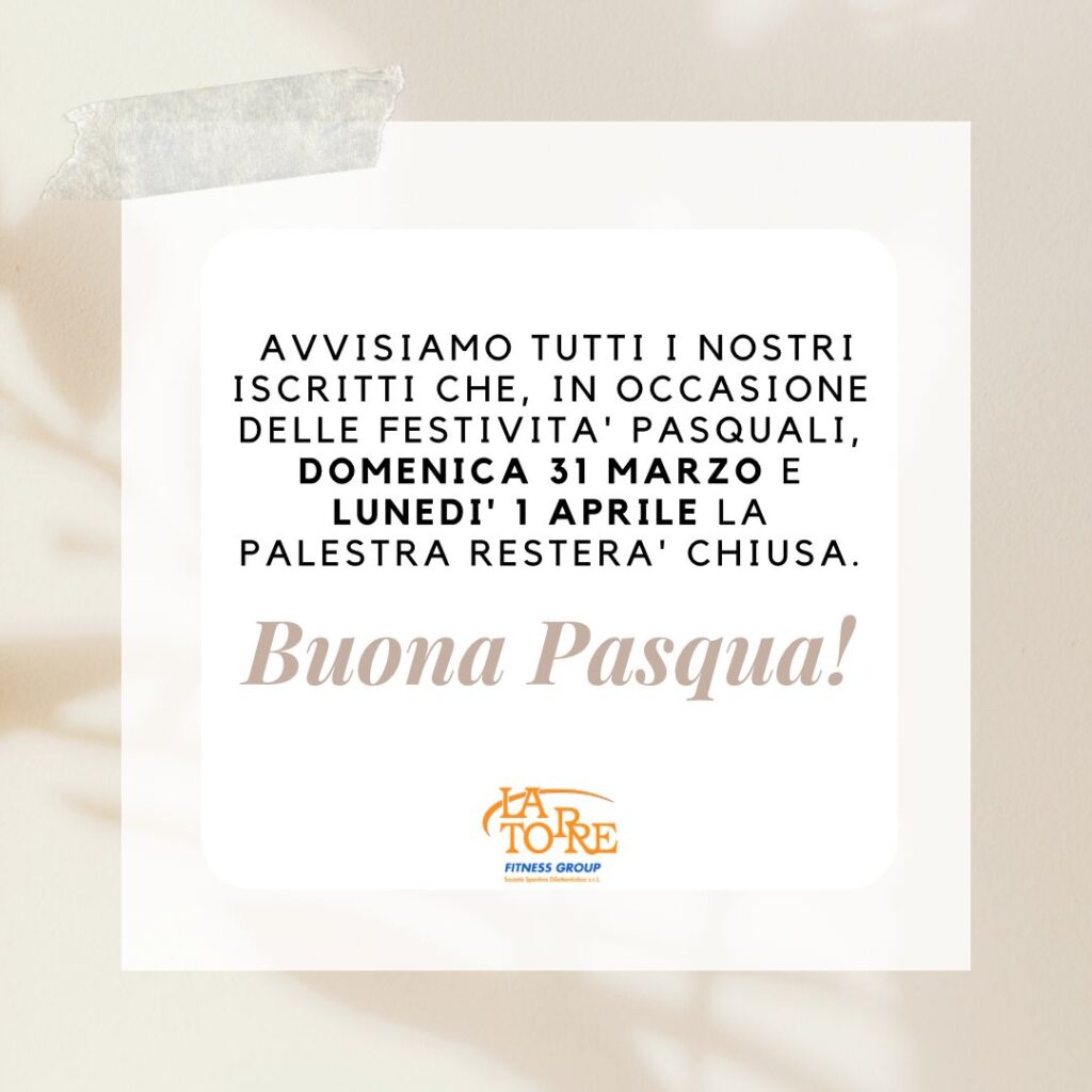 Buona Pasqua!